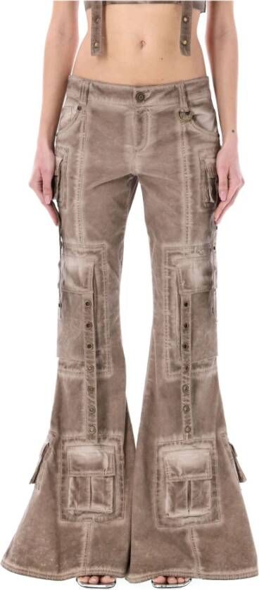 Blumarine Trousers Bruin Dames