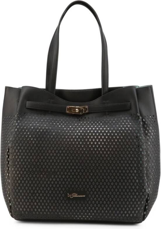 Blumarine Metallic Bevestiging Schoudertas met Stofzak Black Dames - Foto 1