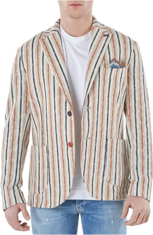 BOB Blazerjas Beige Heren