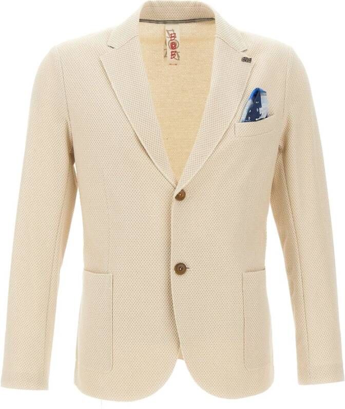 BOB Blazers Beige Heren