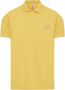 BOB Klassieke Katoenen Poloshirt Yellow Heren - Thumbnail 1