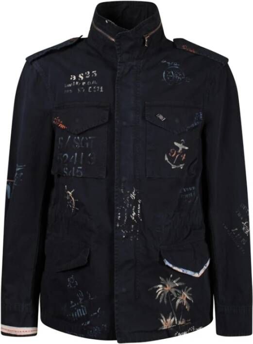 BOB Lichtgewicht Jas Blauw Heren