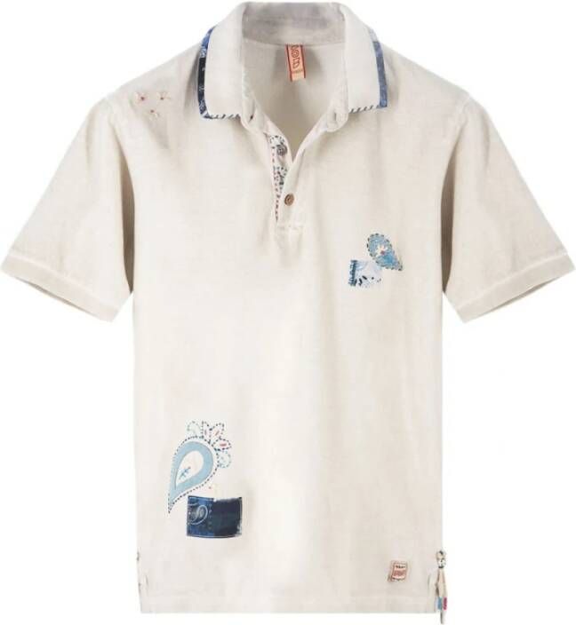 BOB Piquet Polo Shirt Grijs Heren