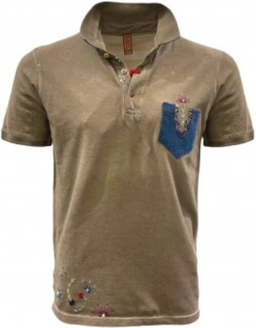 BOB Polo Shirt Bruin Heren