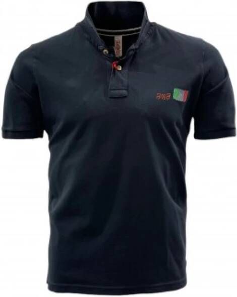 BOB Polo Shirts Blauw Heren