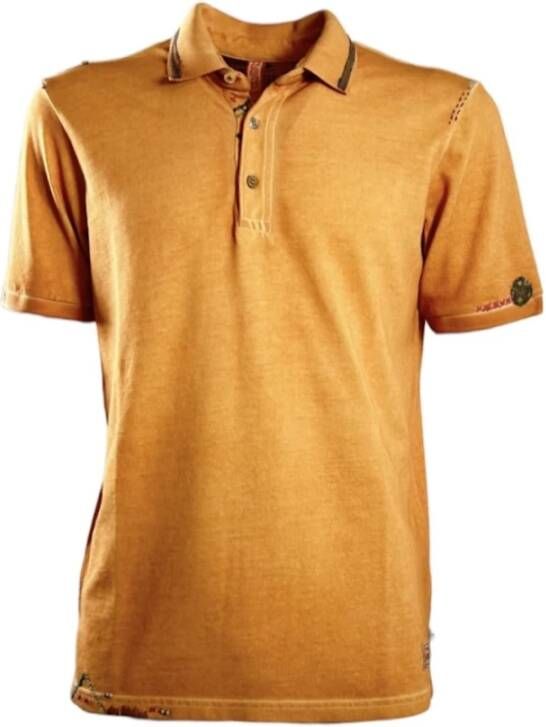 BOB Polo Shirts Oranje Heren