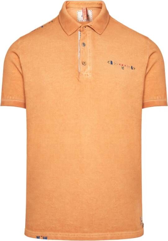 BOB Poloshirt Oranje Heren