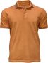 BOB Rustieke Katoenen Polo Shirt Oranje Heren - Thumbnail 1