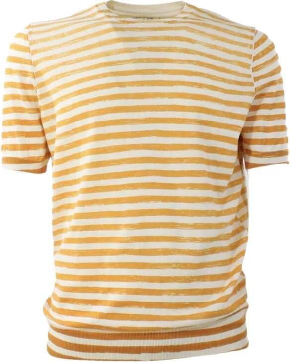 BOB Stijlvol en Comfortabel Herentrui Yellow Heren