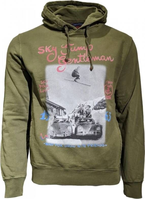BOB Sweatshirts hoodies Groen Heren