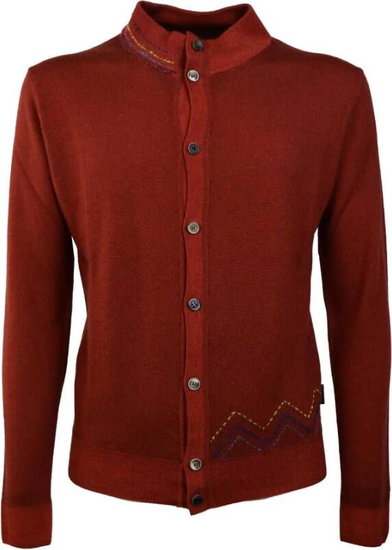 BOB Sweatshirts Rood Heren