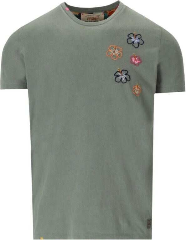 BOB T-Shirts Groen Heren