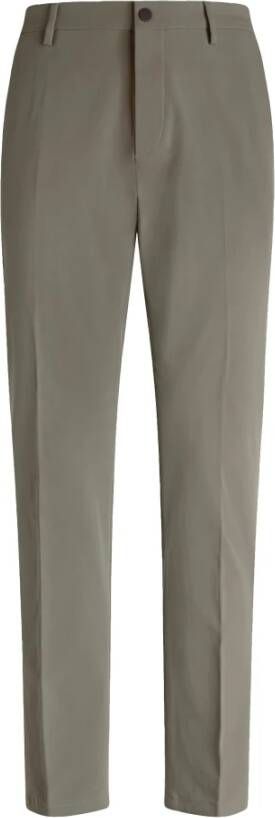 Boggi Milano B Tech BTech Performance Stretch Nylon Trousers Beige Heren
