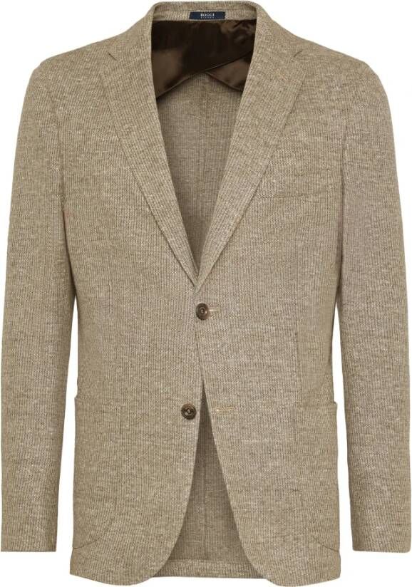 Boggi Milano Blazers Beige Heren