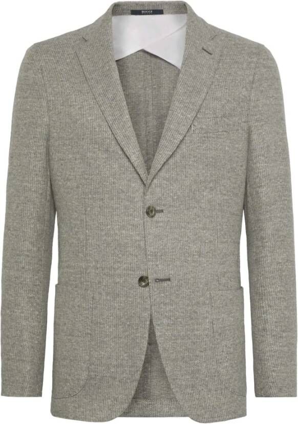 Boggi Milano Blazers Grijs Heren