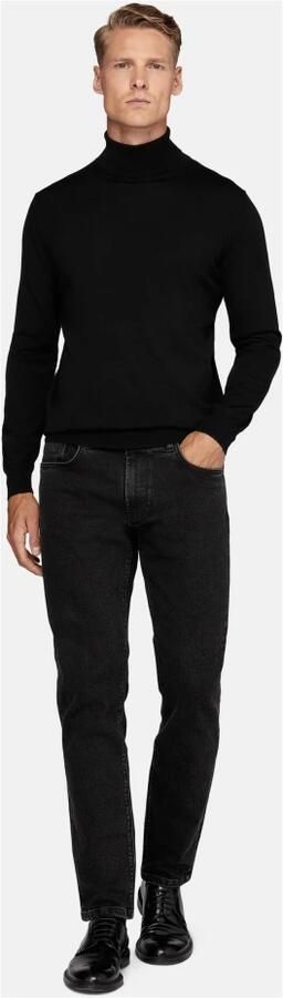 Boggi Milano Stretch Denim Jeans Black Heren - Foto 5