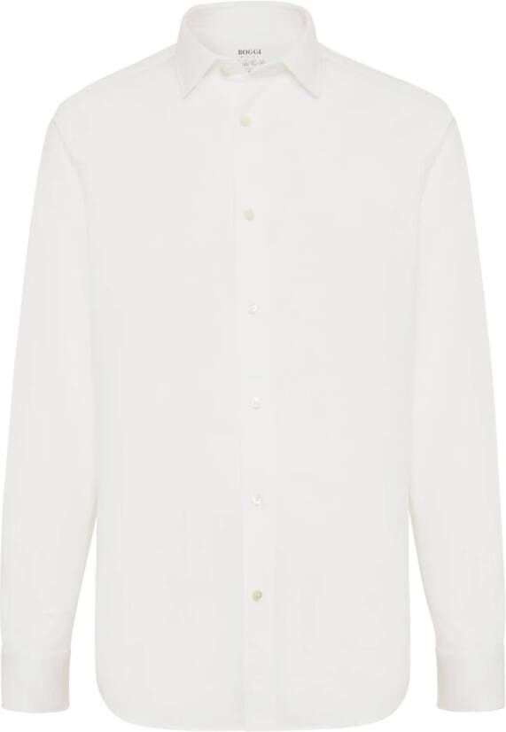 Boggi Milano Casual Shirts Wit Heren