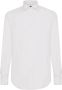 Boggi Milano Slim Fit Stretch Katoenen Overhemd White Heren - Thumbnail 1