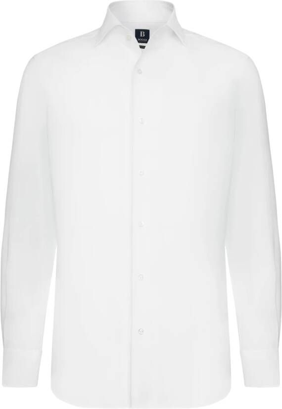 Boggi Milano Formal Shirts White Heren