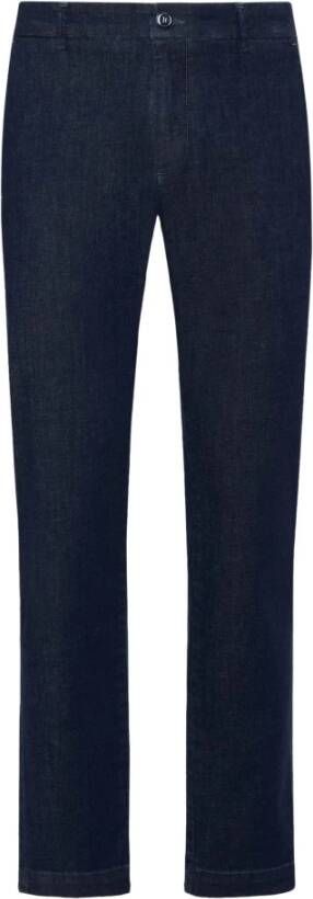 Boggi Milano Jeans Blauw Heren