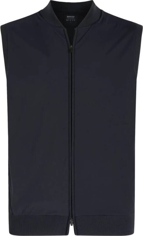 Boggi Milano Knitwear Blauw Heren
