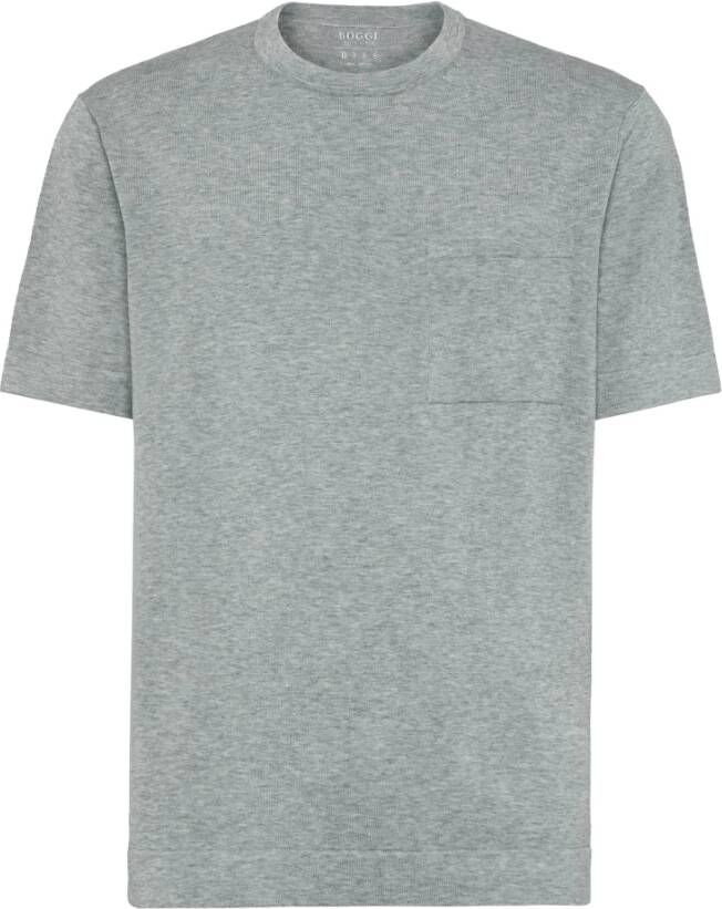 Boggi Milano Knitwear Grijs Heren