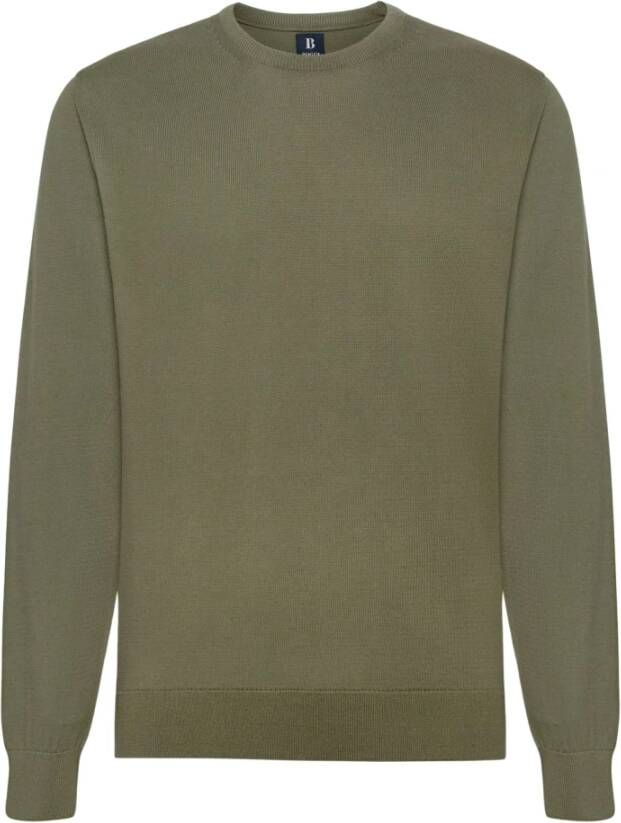 Boggi Milano Knitwear Groen Heren