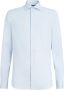 Boggi Milano Slim Fit Stretch Katoenen Overhemd Blue Heren - Thumbnail 1