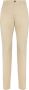 Boggi Milano Stretch Katoenen Tencel Broek Beige Heren - Thumbnail 1