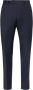 Boggi Milano Broek van wol Bird`s Eye stof Blue Heren - Thumbnail 1