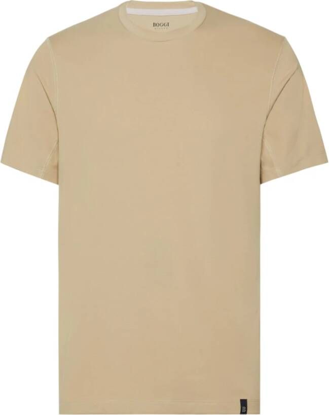 Boggi Milano T-Shirts Beige Heren