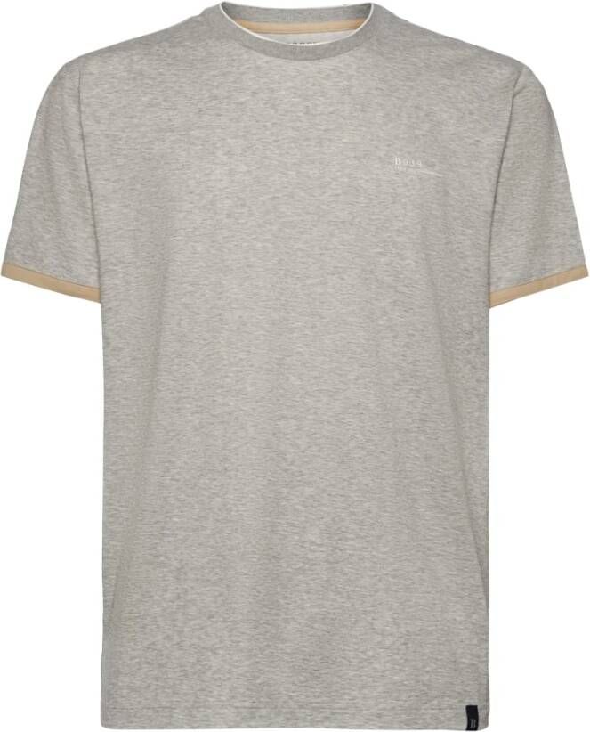 Boggi Milano T-Shirts Grijs Heren