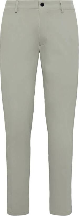 Boggi Milano B Tech Stretch Performance Nylon Broek Gray Heren
