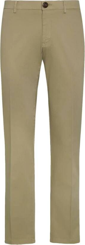 Boggi Milano Trousers Groen Heren