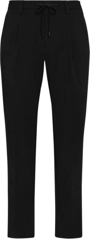 Boggi Milano Trousers Zwart Heren