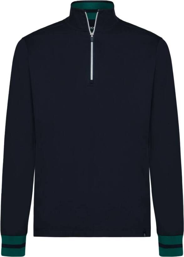Boggi Milano Turtlenecks Blauw Heren