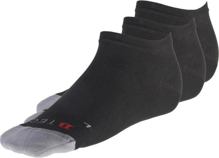 Boggi Milano B Tech 3-pack technische sokken Black Heren