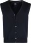 Boggi Vandelende Milano Pima Cotton Knowst -tanktop Blauw Heren - Thumbnail 1