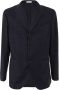 Boglioli Regelmatige Controle Blazer Blauw Heren - Thumbnail 1