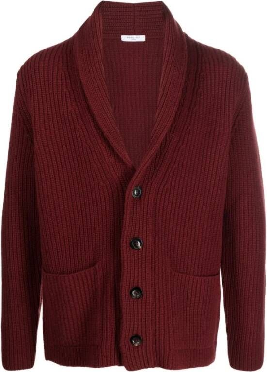 Boglioli Rode Gebreide Kleding Aw23 Upgrade je Garderobe met Stijlvolle Sweaters Rood Heren