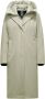 BomBoogie Belted Coats Grijs Dames - Thumbnail 1