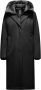 BomBoogie Belted Coats Zwart Dames - Thumbnail 1