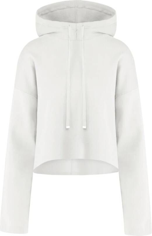 BomBoogie Biologisch Katoenen Jersey Sweatshirt Wit Dames