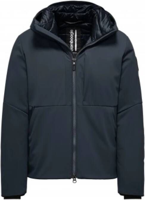 BomBoogie Blauwe Soft Shell Bomberjas Blauw Heren