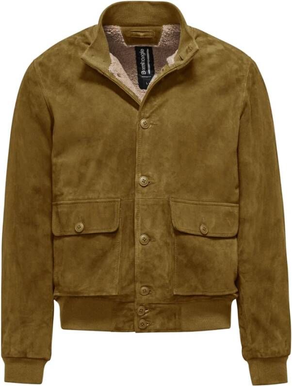 BomBoogie Bomber Jackets Bruin Heren