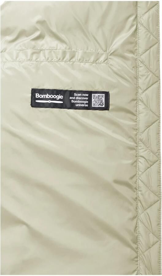 BomBoogie Gerecyclede Nylon Venice Donsvest Extra Warm en Zacht Green Dames - Foto 2