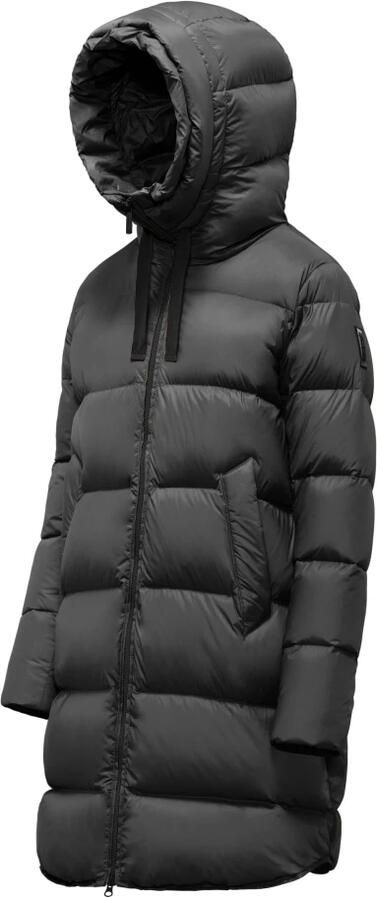 Bomboogie Donsjack Geneva hoogwaardige donsmantel met een opstaande kraag en capuchon - Foto 3