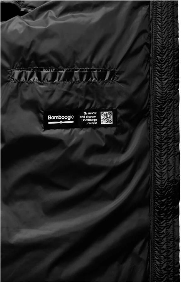 Bomboogie Donzen bodywarmer lange bodywarmer met hoog donsaandeel