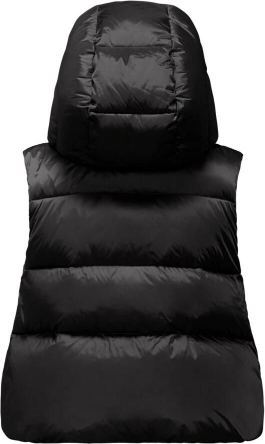 BomBoogie Ottawa Vest Korte dames donsvest van Bright Nylon Black Dames