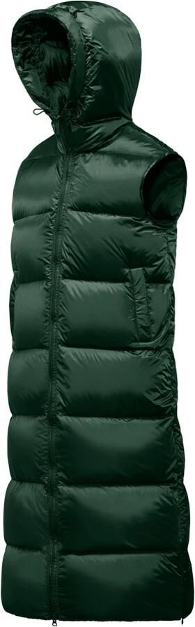BomBoogie Pola Vest Dames donsvest van Bright Nylon Green Dames - Foto 3